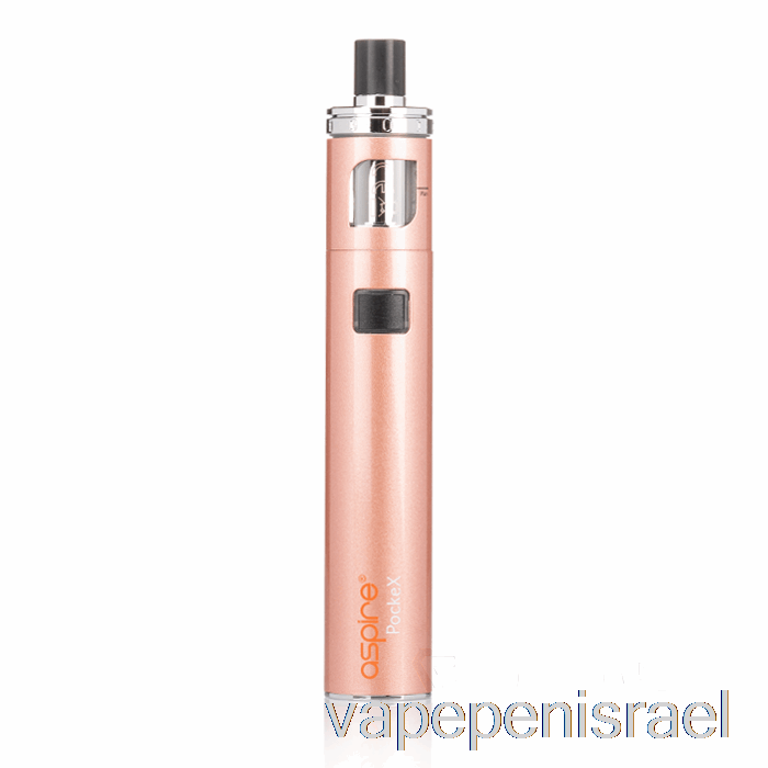 ערכת התחלה חד פעמית Vape Israel Aspire Pockex Aio ורוד זהב